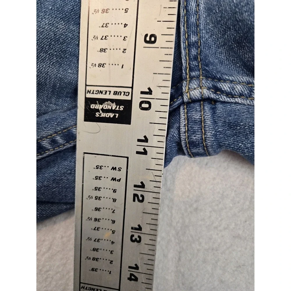 Hollister Mens Skinny Jeans 31 x 32 Light Wash Distressed Denim